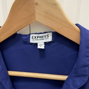 Express Solid Portofino Shirt.